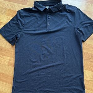 lululemon athletica Men's Navy Short-Sleeve Polo